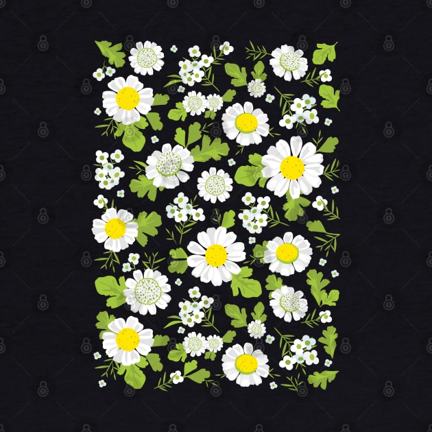 Daisy Flowers Pattern by lents